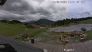 Archived webcam image showing "Altes Almhaus" tavern on 12 Jun 2026 at 14:00