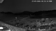 Archived webcam image showing "Altes Almhaus" tavern on 27 Jul 2026 at 04:42