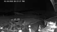 Archived webcam image showing "Altes Almhaus" tavern on 1 Oct 2026 at 00:49