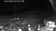 Archived webcam image showing "Altes Almhaus" tavern on 1 Oct 2026 at 02:49