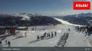 Archiviertes Webcam Bild: Kitzbühel: Bergstation Panoramabahn - Resterhöhe am 26 Feb 2026 um 09:56 Uhr
