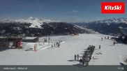 Archiviertes Webcam Bild: Kitzbühel: Bergstation Panoramabahn - Resterhöhe am 26 Feb 2026 um 11:56 Uhr