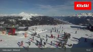 Archiviertes Webcam Bild: Kitzbühel: Bergstation Panoramabahn - Resterhöhe am 26 Feb 2026 um 15:56 Uhr