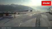 Archiviertes Webcam Bild: Kitzbühel: Bergstation Panoramabahn - Resterhöhe am 22.03.2026 um 07:35 Uhr