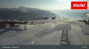 Archiviertes Webcam Bild: Kitzbühel: Bergstation Panoramabahn - Resterhöhe am 22.03.2026 um 08:35 Uhr