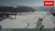 Archiviertes Webcam Bild: Kitzbühel: Bergstation Panoramabahn - Resterhöhe am 22.03.2026 um 09:35 Uhr