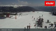 Archiviertes Webcam Bild: Kitzbühel: Bergstation Panoramabahn - Resterhöhe am 22.03.2026 um 11:35 Uhr