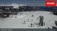 Archived webcam image showing Mittersill: Top Station Resterhöhe on 5 Apr 2026 at 13:34