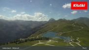 Archiviertes Webcam Bild: Kitzbühel: Bergstation Panoramabahn - Resterhöhe am 12.07.2026 um 15:20 Uhr