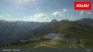Archiviertes Webcam Bild: Kitzbühel: Bergstation Panoramabahn - Resterhöhe am 12.07.2026 um 17:20 Uhr
