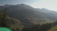 Archived webcam image showing View over the valley(Source: http://webcams.kelag.at/) on 27 Jul 2026 at 08:44