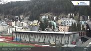 Archiviertes Webcam Bild: Davos: Schweizerische Alpine Mittelschule am 12.04.2026 um 17:07 Uhr