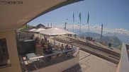 Archiviertes Webcam Bild: Bergstation Rigi-Kulm - Rigi Bistro am 28.05.2026 um 10:50 Uhr
