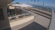 Archiviertes Webcam Bild: Bergstation Rigi-Kulm - Rigi Bistro am 12.07.2026 um 16:09 Uhr