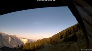 Archived webcam image showing Restaurant Trächuhittu - Jeizine on 12 Jul 2026 at 07:53
