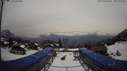 Archiviertes Webcam Bild: Rosswald Bergstation am 12.04.2026 um 08:46 Uhr