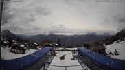 Archiviertes Webcam Bild: Rosswald Bergstation am 12.04.2026 um 18:46 Uhr