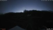 Archived webcam image showing T-bar Rothorn Visperterminen on 22 Oct 2026 at 07:36