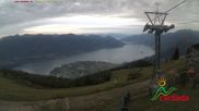 Archived webcam image showing Cardada: Chair Lift on 4 Jun 2026 at 06:48