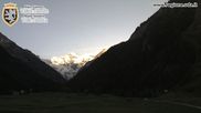 Archived webcam image showing Cogne Gran Paradiso View over the valley on 25 May 2026 at 07:18