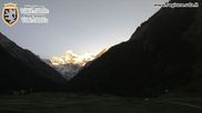 Archived webcam image showing Cogne Gran Paradiso View over the valley on 28 May 2026 at 07:11