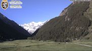 Archived webcam image showing Cogne Gran Paradiso View over the valley on 28 May 2026 at 08:11