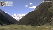Archiviertes Webcam Bild: Cogne Gran Paradiso Talblick am 28.05.2026 um 10:50 Uhr