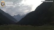 Archived webcam image showing Cogne Gran Paradiso View over the valley on 3 Aug 2026 at 06:11
