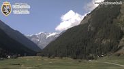 Archived webcam image showing Cogne Gran Paradiso View over the valley on 3 Aug 2026 at 10:11
