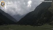 Archived webcam image showing Cogne Gran Paradiso View over the valley on 3 Aug 2026 at 14:11