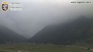 Archived webcam image showing Cogne Gran Paradiso View over the valley on 30 Sep 2026 at 10:04