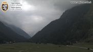 Archived webcam image showing Cogne Gran Paradiso View over the valley on 30 Sep 2026 at 14:04