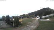 Archived webcam image showing View of the ski run Piazzale on 30 Apr 2026 at 12:02