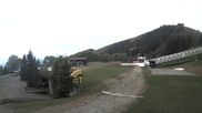 Archived webcam image showing View of the ski run Piazzale on 30 Apr 2026 at 16:02