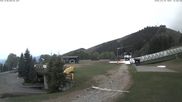 Archived webcam image showing View of the ski run Piazzale on 30 Apr 2026 at 18:02