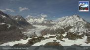 Archived webcam image showing Aletsch Arena - Webcam Riederalp on 2 May 2026 at 15:26