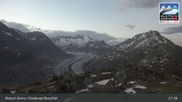 Archiviertes Webcam Bild: Aletsch Arena: Riederalp Moosfluh am 28.05.2026 um 05:56 Uhr