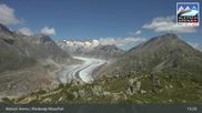 Archived webcam image showing Aletsch Arena - Webcam Riederalp on 2 Jul 2026 at 13:17