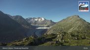 Archived webcam image showing Aletsch Arena - Webcam Riederalp on 2 Jul 2026 at 19:17