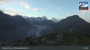 Archived webcam image showing Aletsch Arena - Webcam Riederalp on 12 Jul 2026 at 01:03