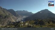 Archived webcam image showing Aletsch Arena - Webcam Riederalp on 12 Jul 2026 at 08:03