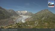 Archived webcam image showing Aletsch Arena - Webcam Riederalp on 12 Jul 2026 at 15:03