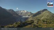 Archiviertes Webcam Bild: Aletsch Arena: Riederalp Moosfluh am 12.07.2026 um 19:19 Uhr