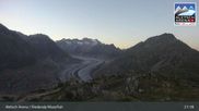Archiviertes Webcam Bild: Aletsch Arena: Riederalp Moosfluh am 12.07.2026 um 21:19 Uhr
