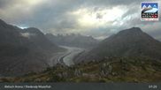 Archiviertes Webcam Bild: Aletsch Arena: Riederalp Moosfluh am 18.08.2026 um 07:17 Uhr