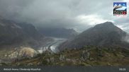 Archiviertes Webcam Bild: Aletsch Arena: Riederalp Moosfluh am 18.08.2026 um 09:17 Uhr