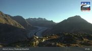 Archiviertes Webcam Bild: Aletsch Arena: Riederalp Moosfluh am 26.08.2026 um 07:06 Uhr