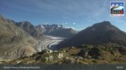 Archiviertes Webcam Bild: Aletsch Arena: Riederalp Moosfluh am 26.08.2026 um 09:06 Uhr