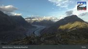 Archiviertes Webcam Bild: Aletsch Arena: Riederalp Moosfluh am 26.08.2026 um 19:10 Uhr