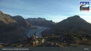 Archiviertes Webcam Bild: Aletsch Arena: Riederalp Moosfluh am 24.09.2026 um 08:54 Uhr